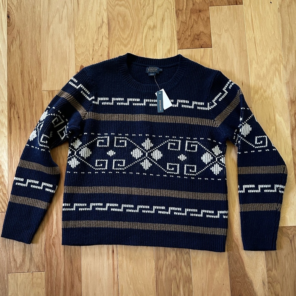 Pendleton 100% Lambs Wool XL sweater